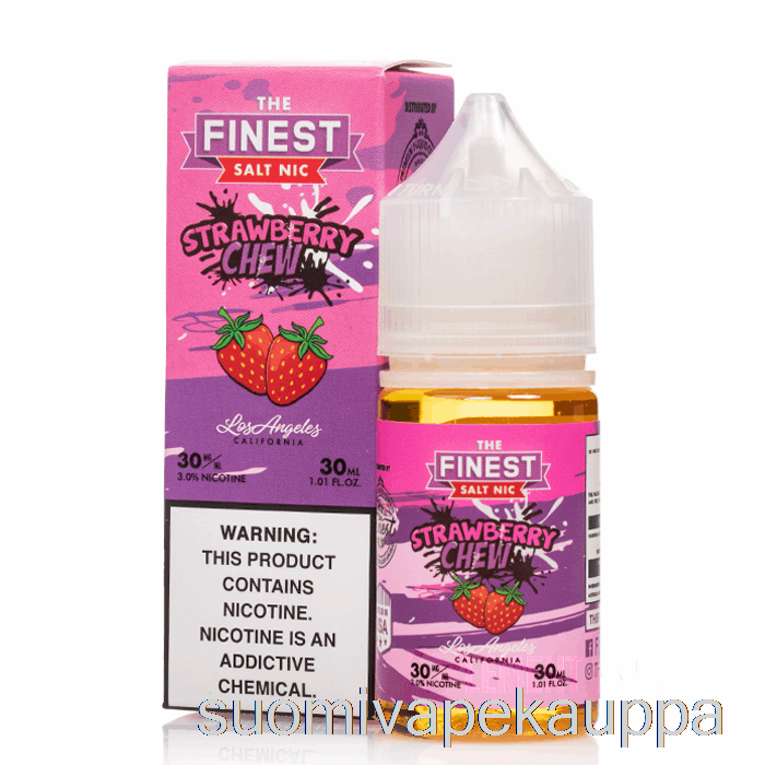 Vape Nesteet Mansikkapuru - Hienoin Karkkipainos Suola Nic - 30ml 30mg